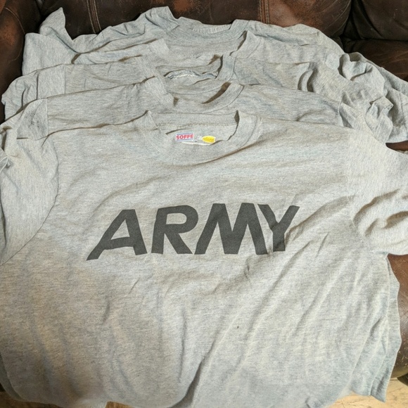 Soffe Shirts Army Pt Shirt Poshmark